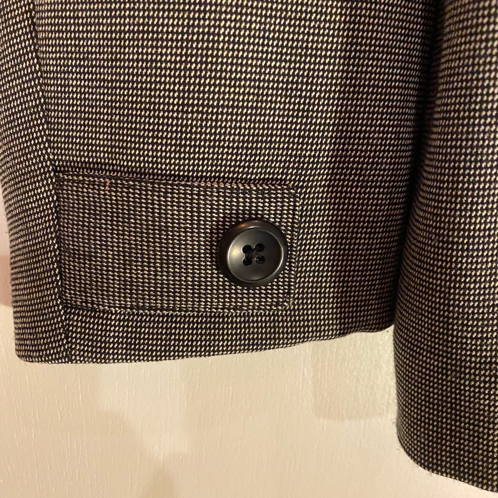 Rafaella Black & White Small Checkered Blazer - Picture 2 of 5